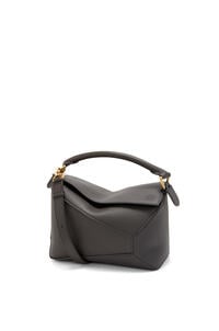 LOEWE Small Puzzle bag in soft grained calfskin 深灰色