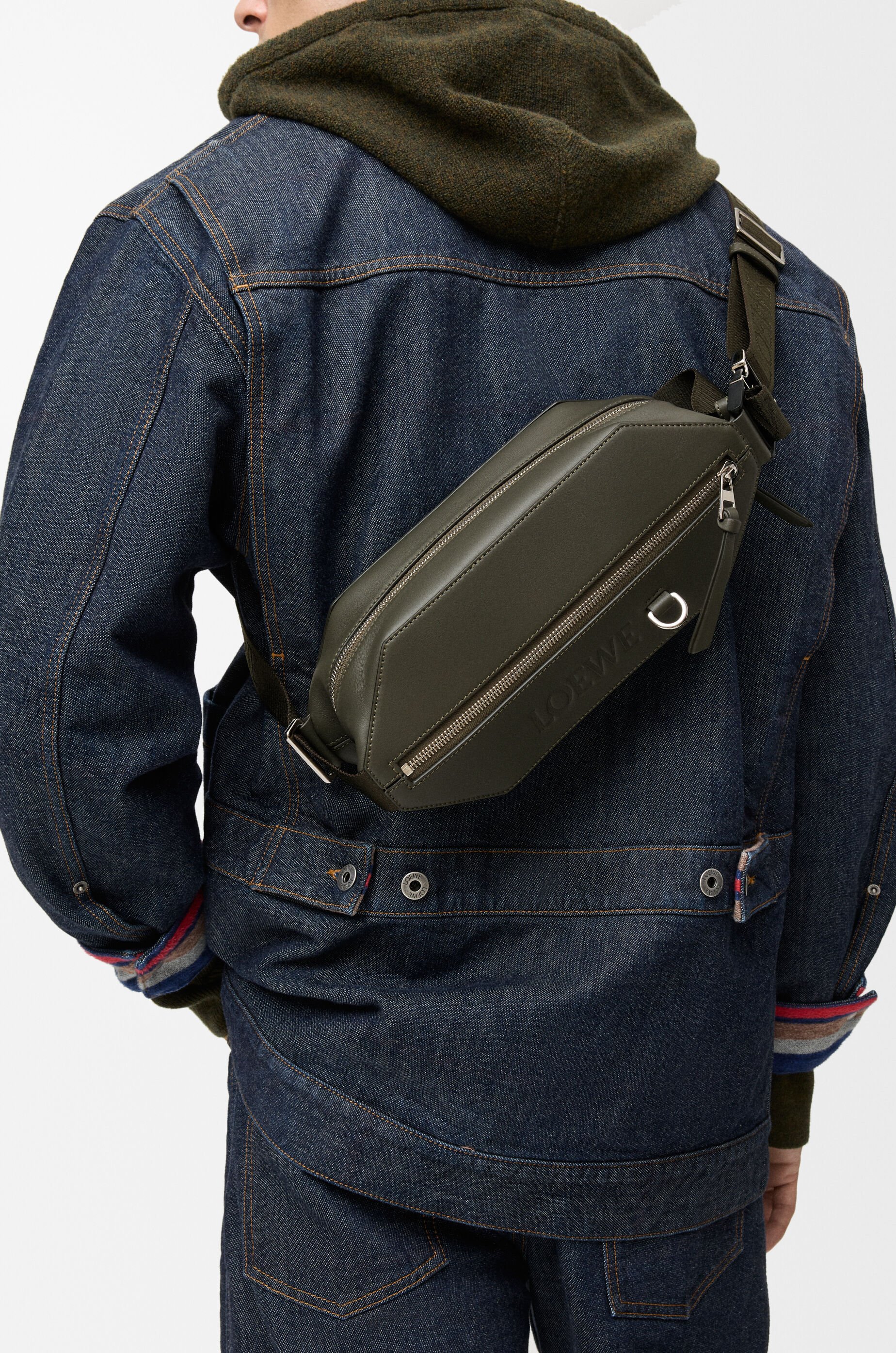 コンバーチブル スリング（クラシックカーフ） コンバーチブル スリング（クラシックカーフ） グリーン - LOEWE