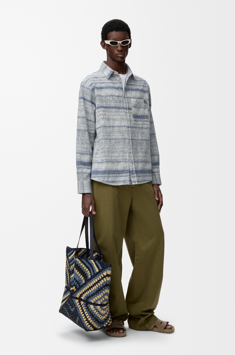 LOEWE Camicia in denim Blu