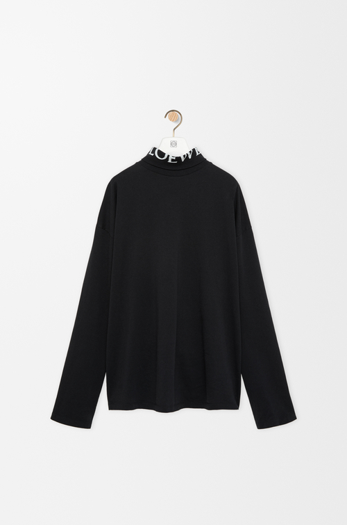 LOEWE Top in cotton Black
