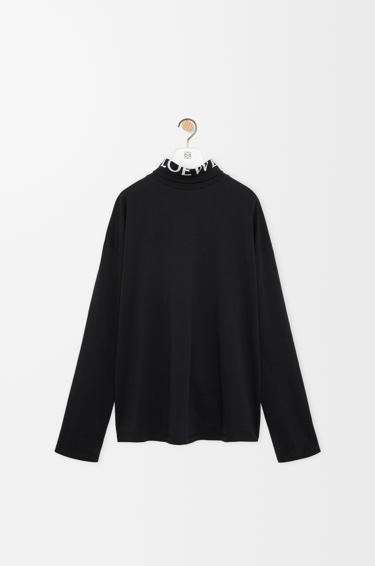LOEWE Top in cotton Black