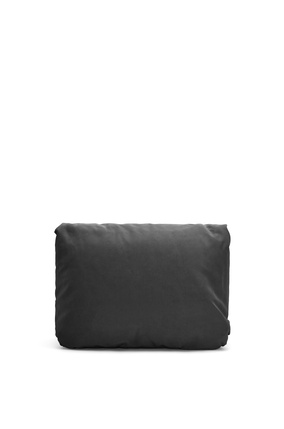 LOEWE Puffer Goya Messenger in nylon and calfskin Black