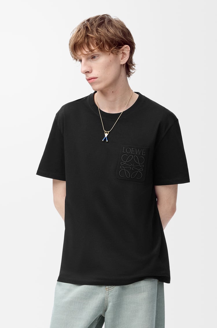 LOEWE Relaxed fit T-shirt in cotton Black