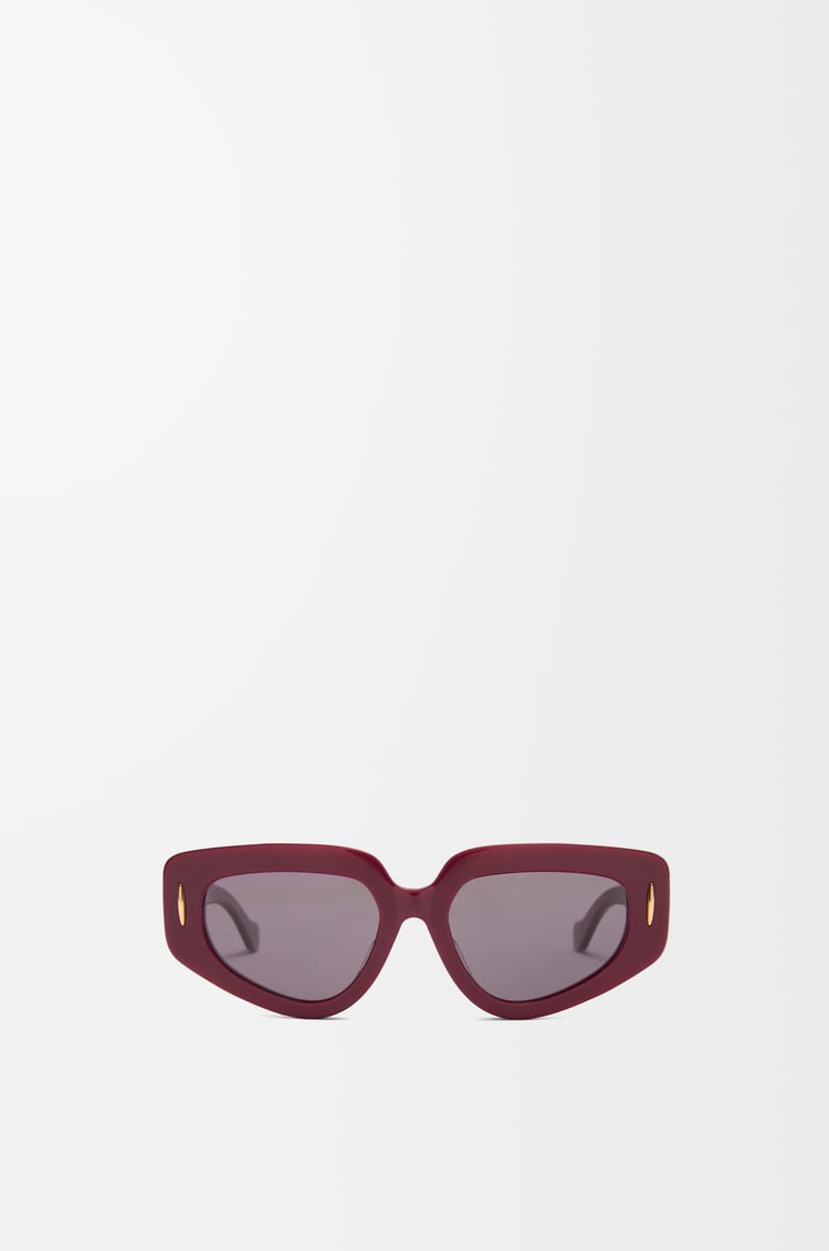 LOEWE Small Butterfly Screen sunglasses Burgundy