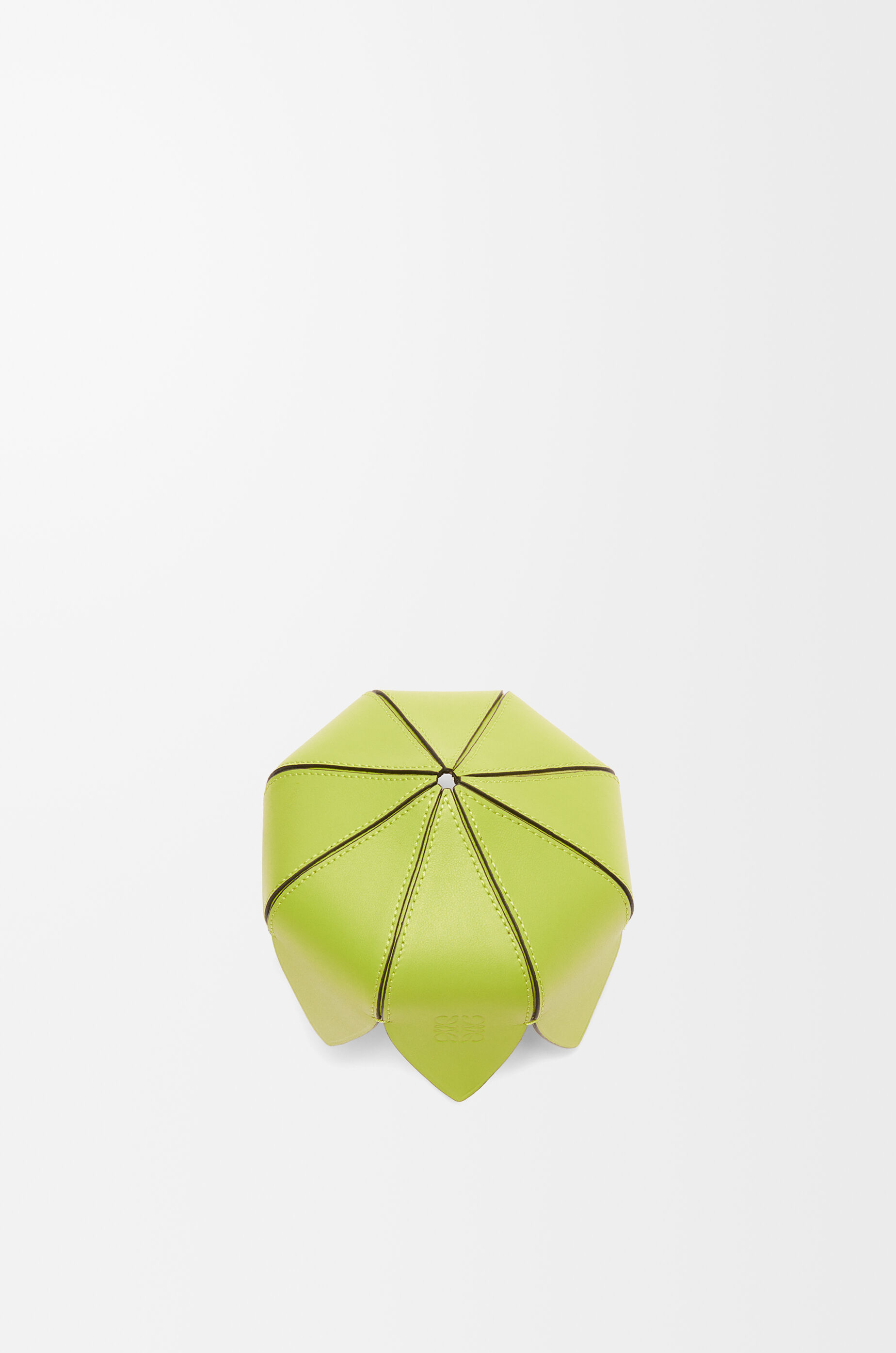 Small cactus pin tray in soft calfskin Green - LOEWE