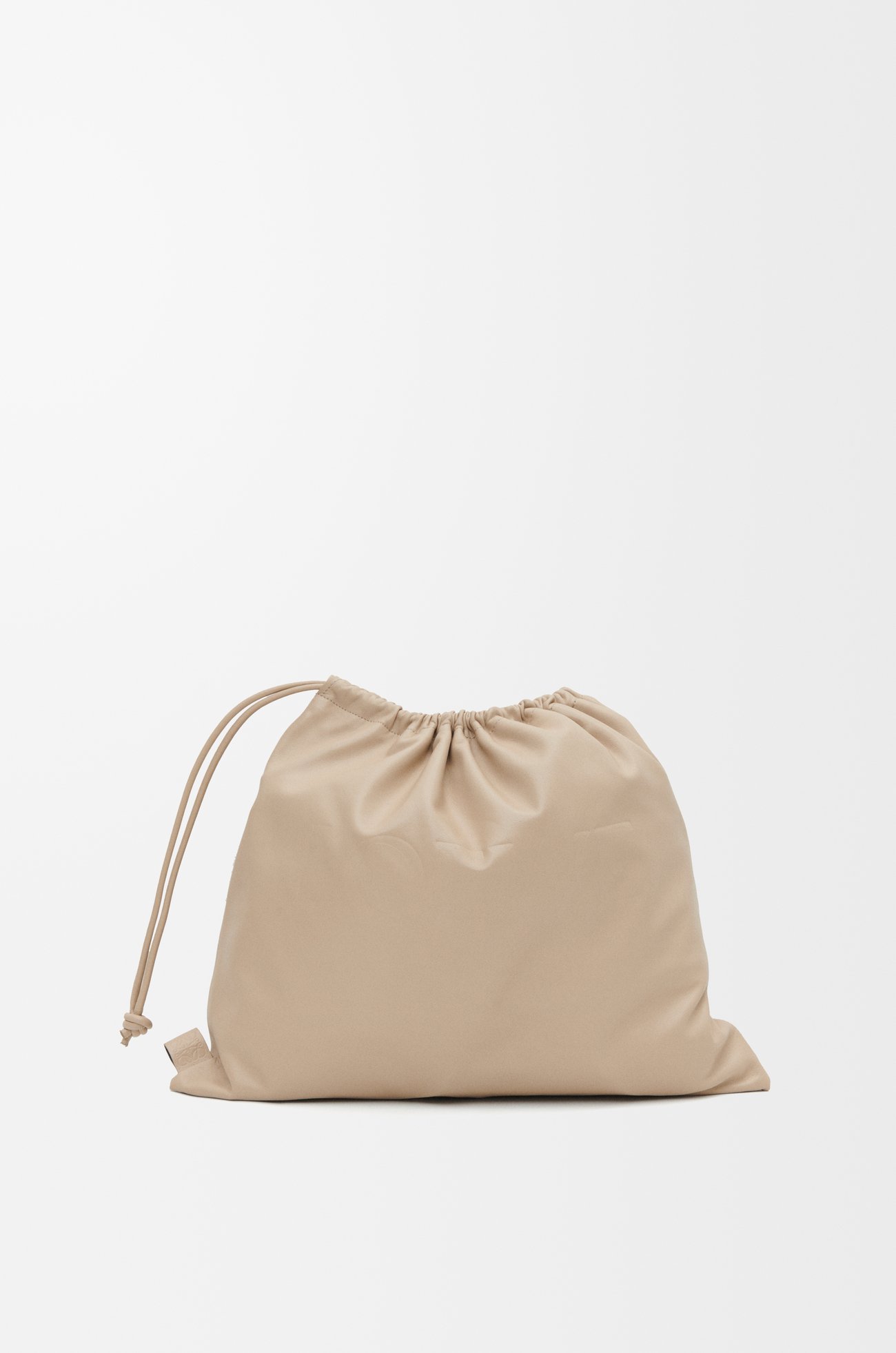 LOEWE Hooded jacket in nappa lambskin Light Beige
