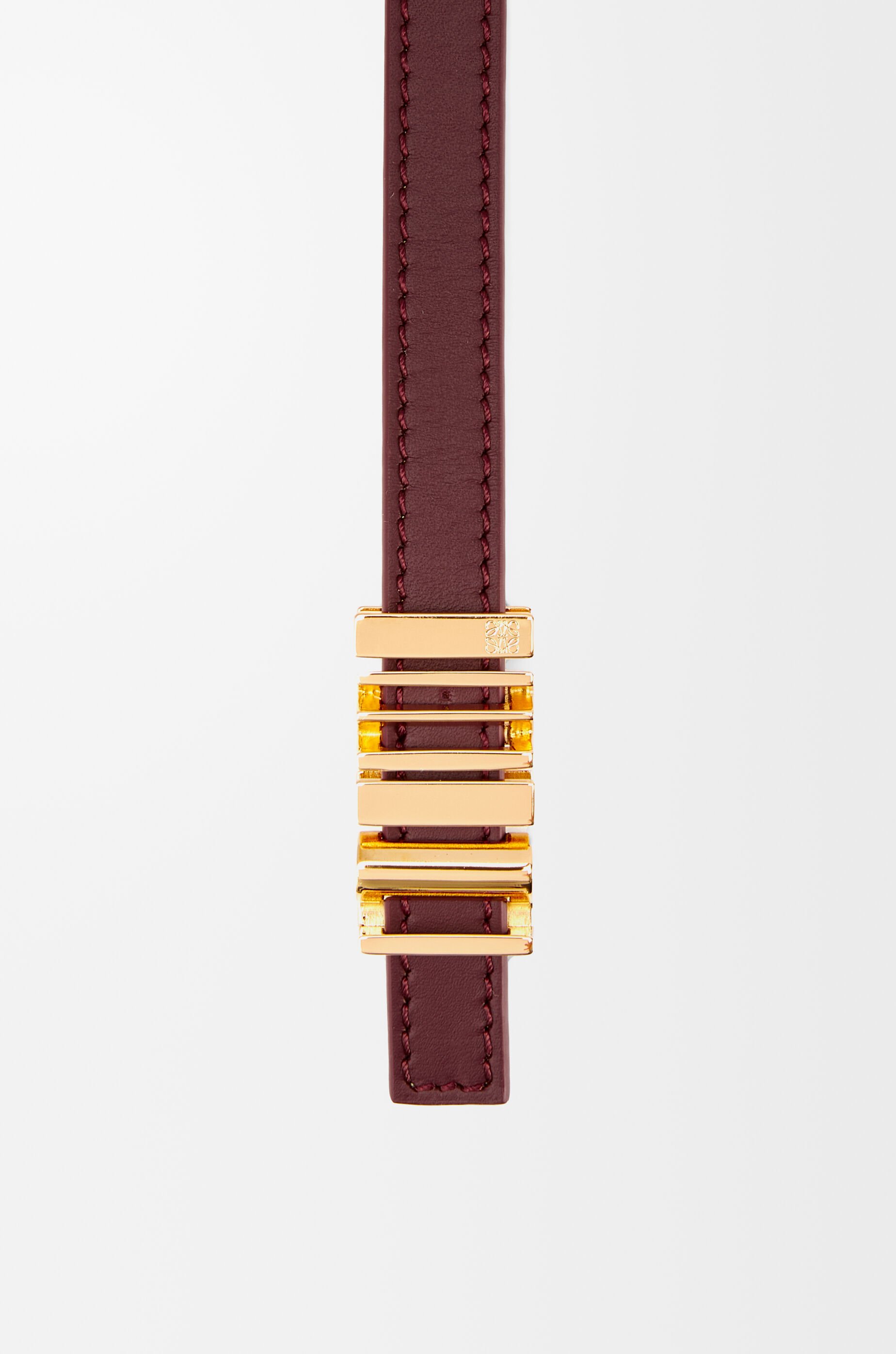 ロエベ グラフィックベルト（クラシックカーフ） レッド - LOEWE