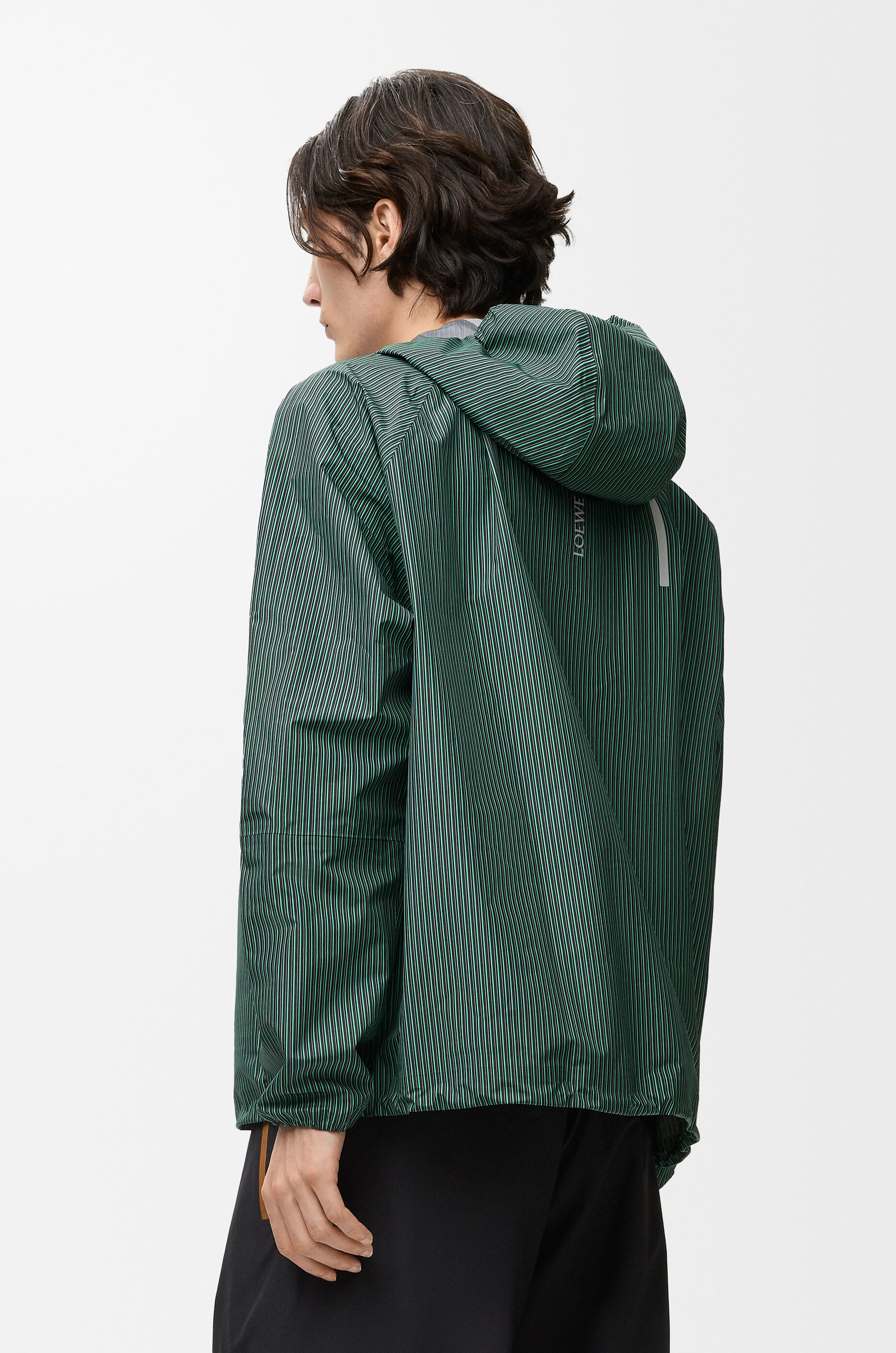 Storm anorak in technical shell Green - LOEWE