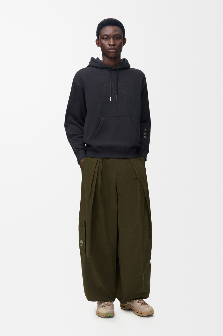LOEWE Hoodie in cotton Black
