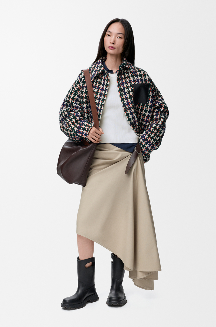 LOEWE Débardeur Anagram en viscose stretch Blanc