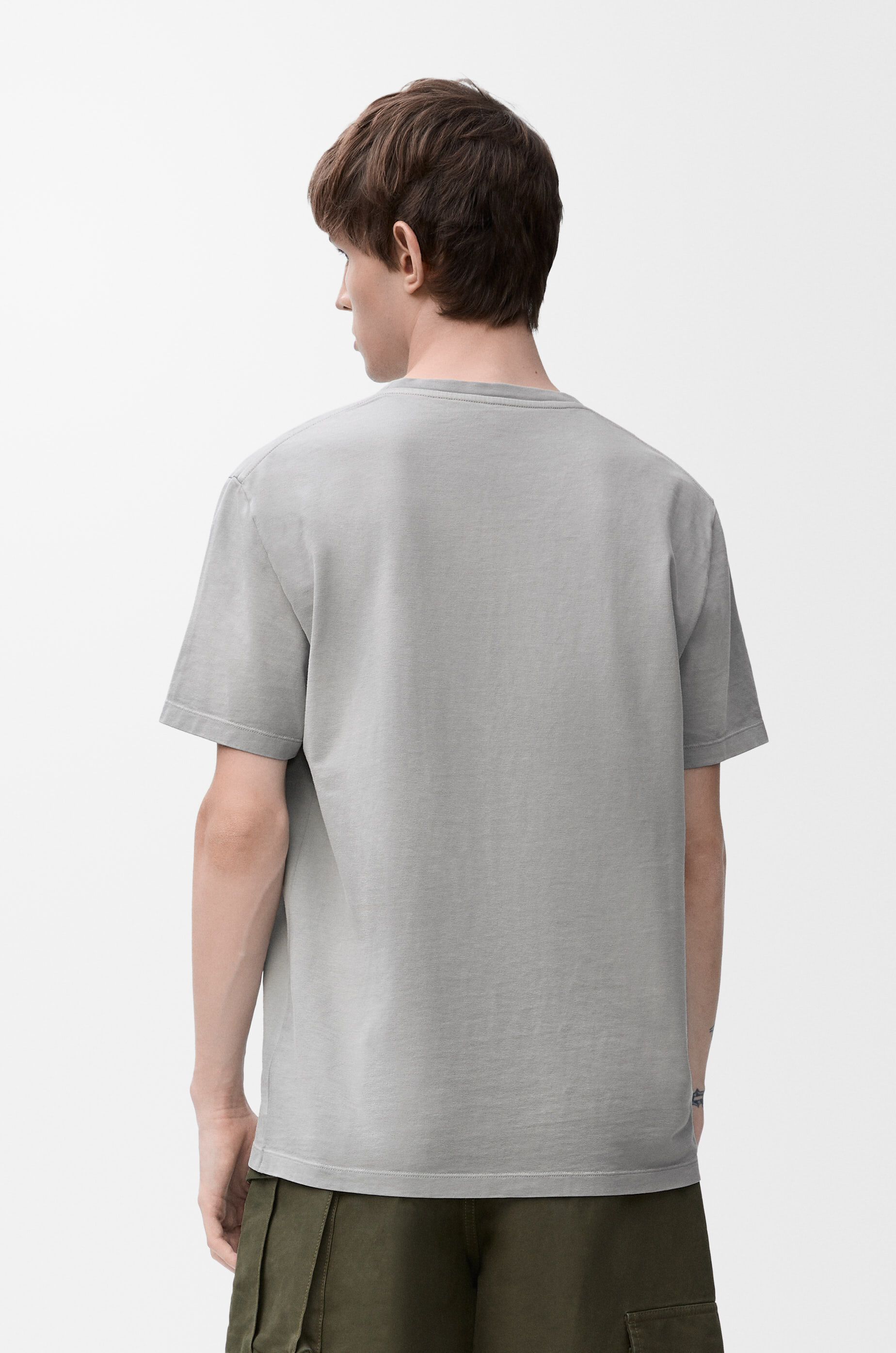 Relaxed fit T-shirt in cotton Grey - LOEWE