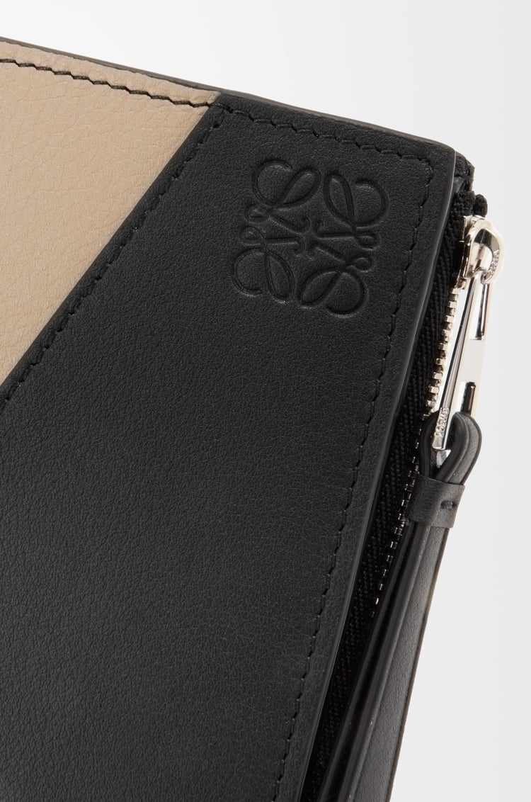 LOEWE パズル スリム コンパクトウォレット（クラシックカーフ） インディゴダイ/コルダ
