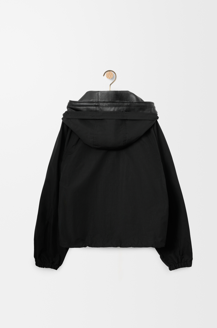 LOEWE パーカー（テクニカルコットンシェル） ブラック