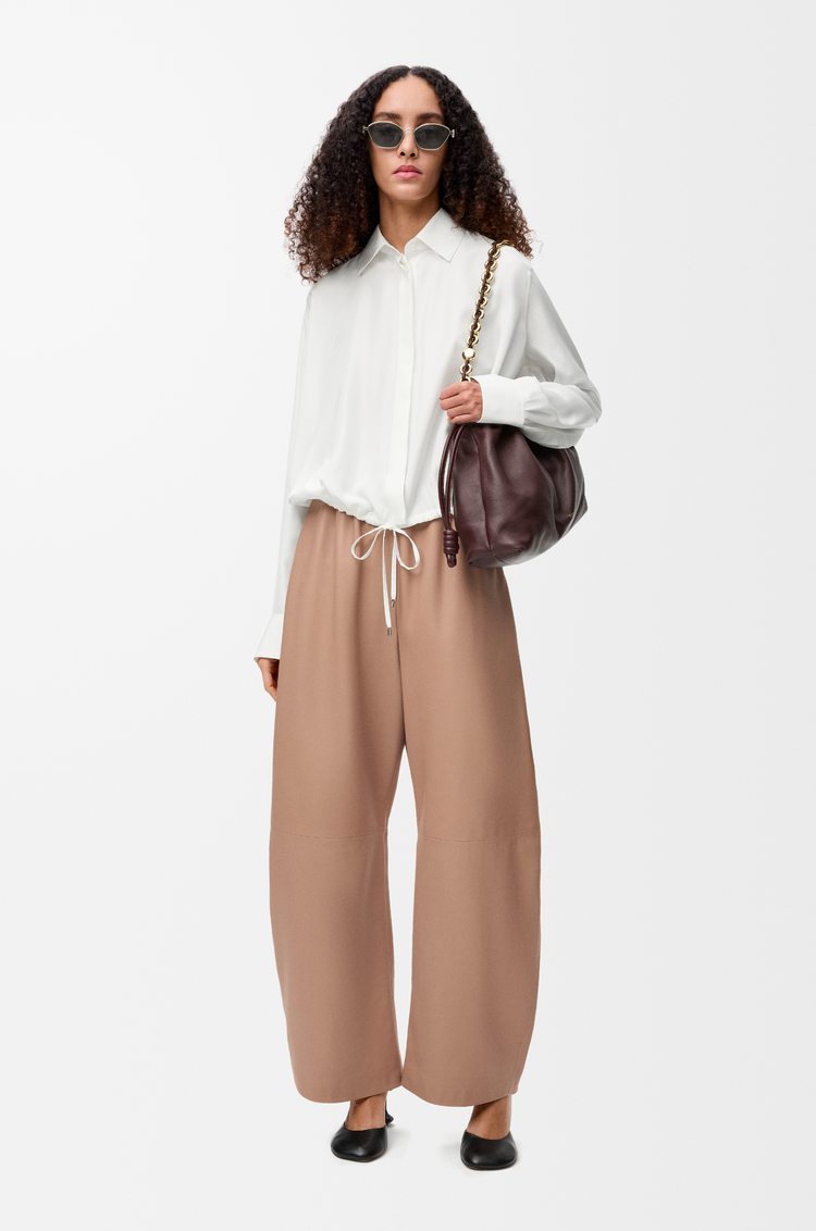 LOEWE バルーン シャツ（シルク） ホワイト