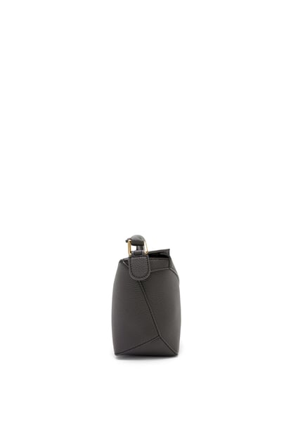LOEWE Mini Puzzle bag in soft grained calfskin Dark Grey plp_rd