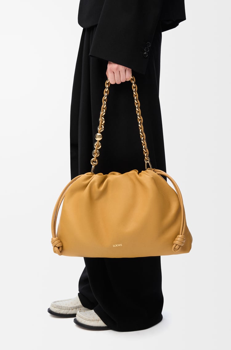 LOEWE フラメンコパース ラージ（メローナパラム） サハラ