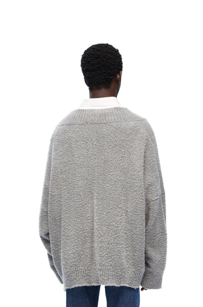 LOEWE Sweater in wool blend 灰色 plp_rd