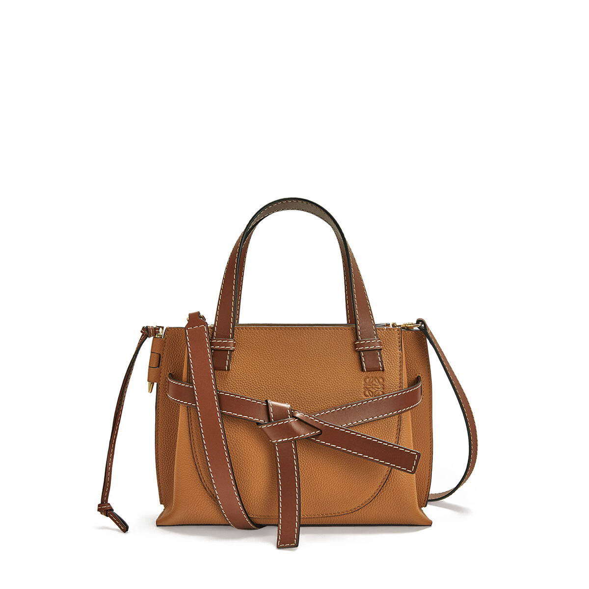 Gate Top Handle Mini Bag Light Caramel LOEWE
