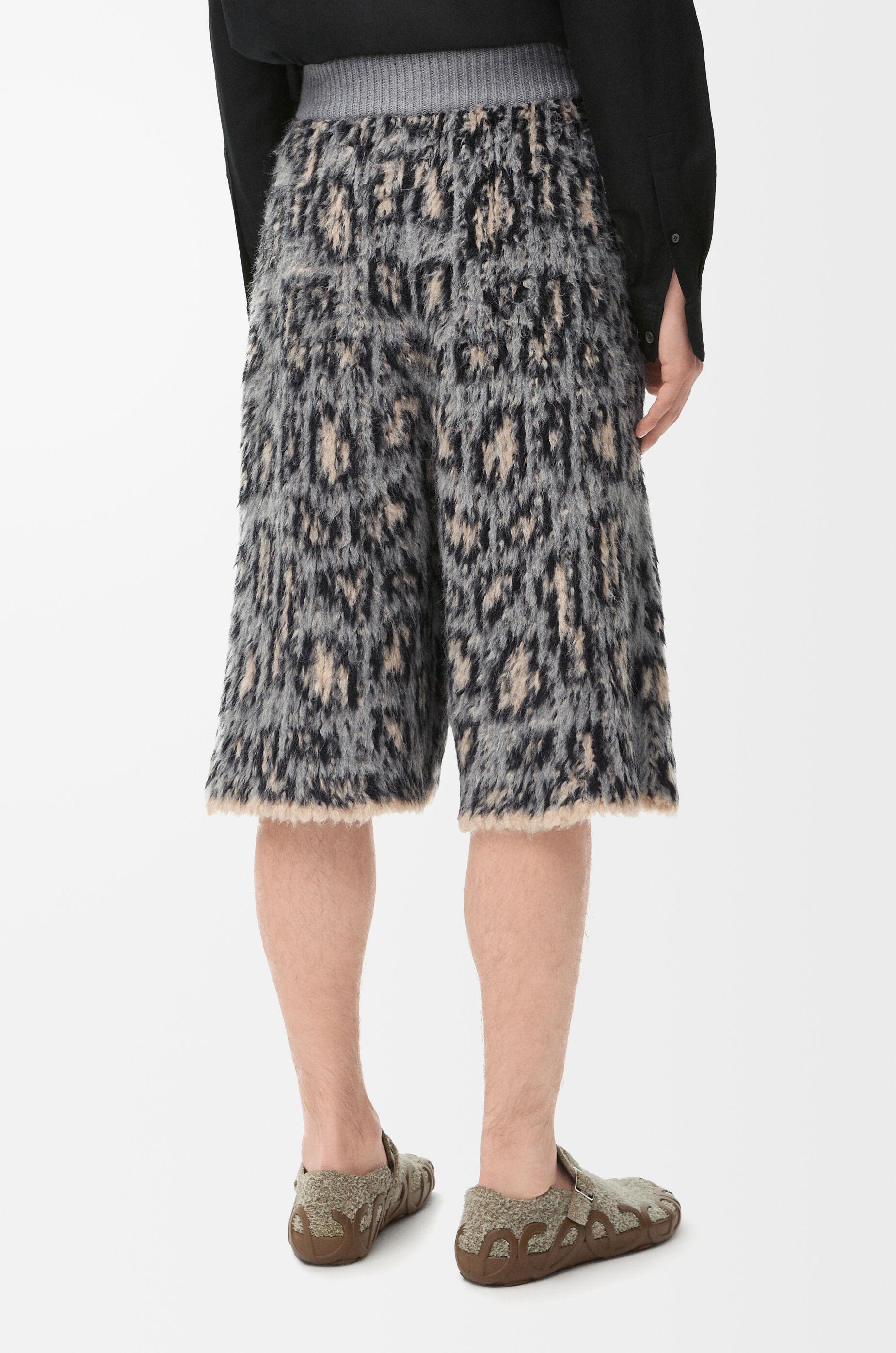 女性用高級パンツとショーツ - LOEWE - LOEWE loewe ウール 女性用高級パンツとショーツ - LOEWE - LOEWE loewe ウール