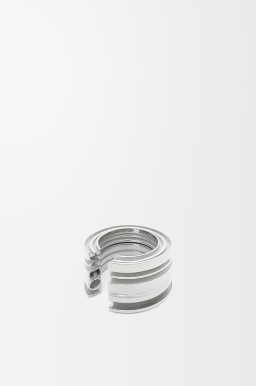 LOEWE Anillo LOEWE gráfico en plata de ley Plata plp_rd