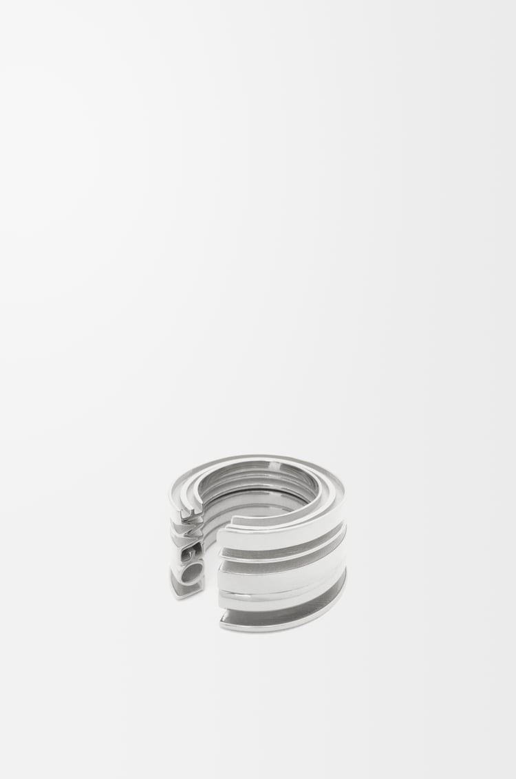 LOEWE Anillo LOEWE gráfico en plata de ley Plata