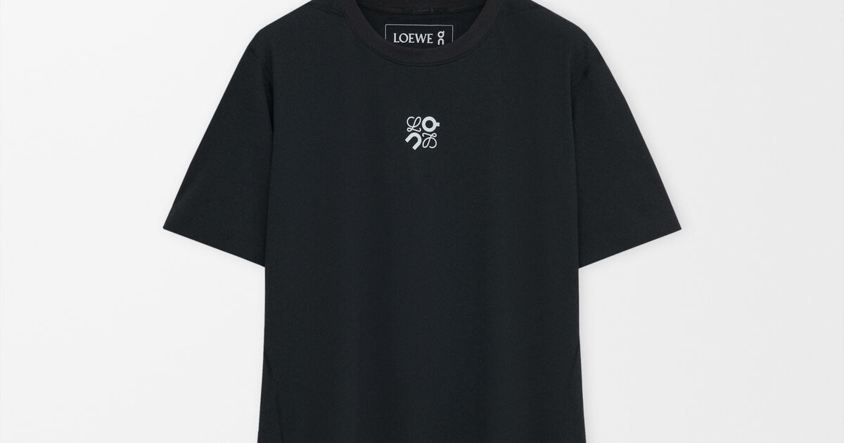 アクティブ Tシャツ（テクニカルジャージー） ブラック - LOEWE