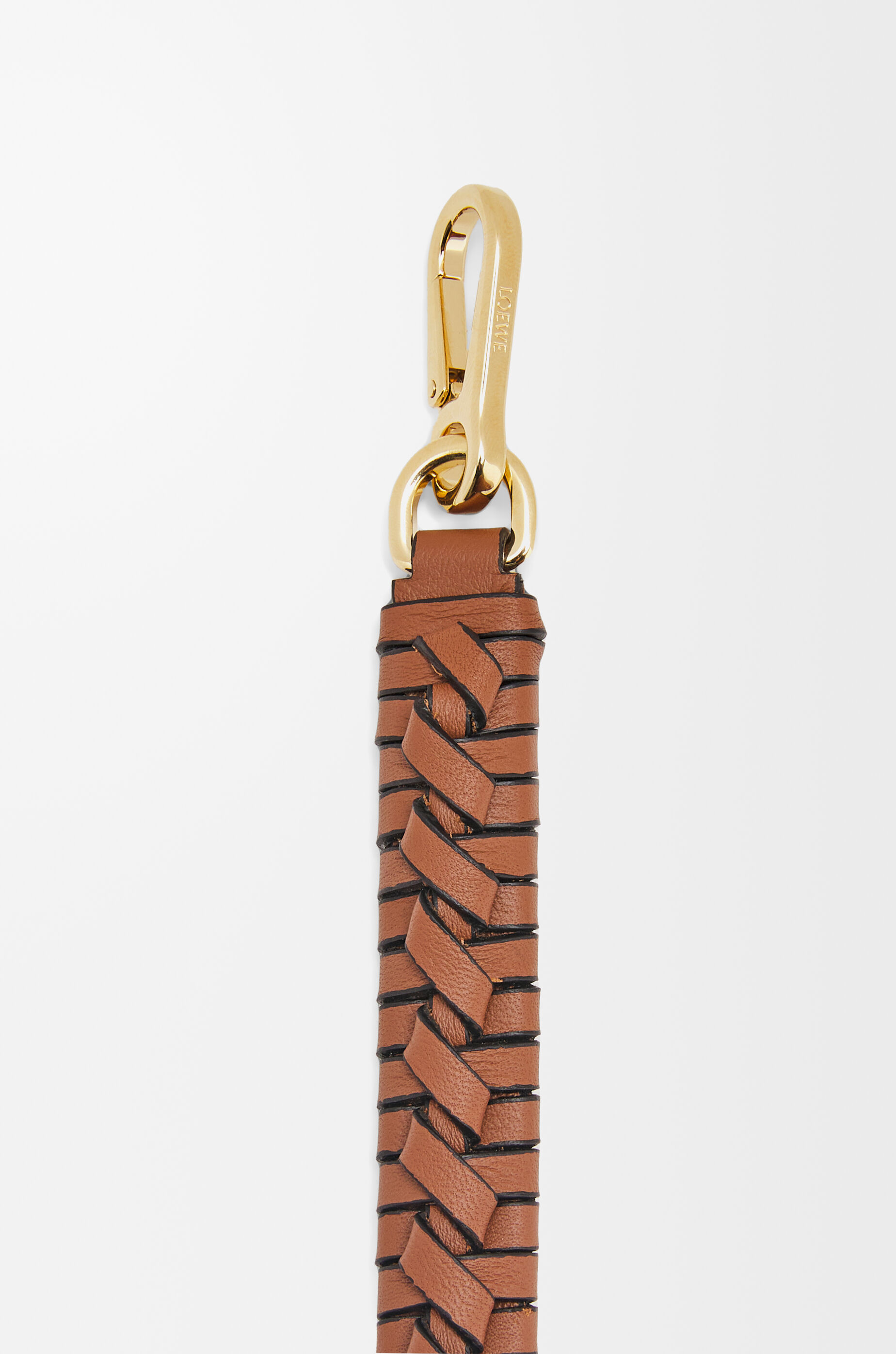 Woven spiral strap in classic calfskin Beige - LOEWE