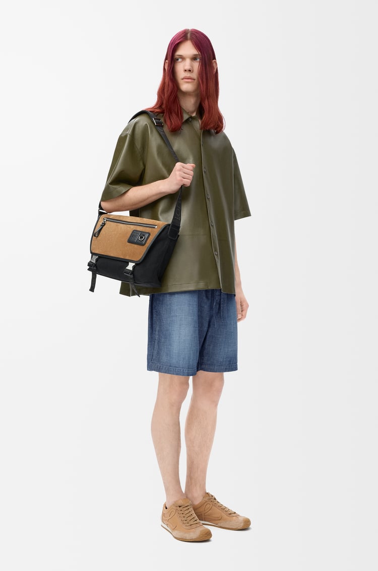 LOEWE 棉质短裤 水洗蓝