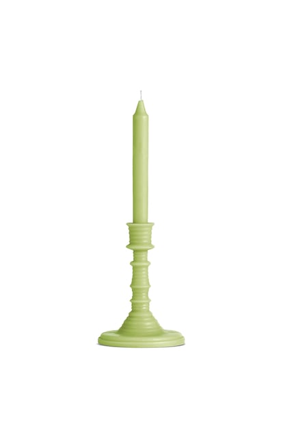 LOEWE Cucumber wax candleholder 淺綠色 plp_rd