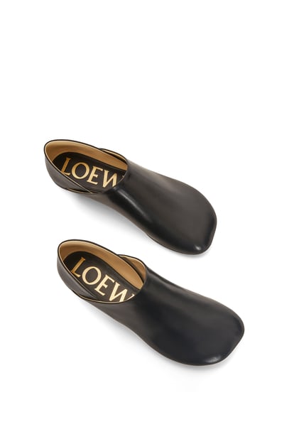 LOEWE Toy slipper in goatskin Black plp_rd