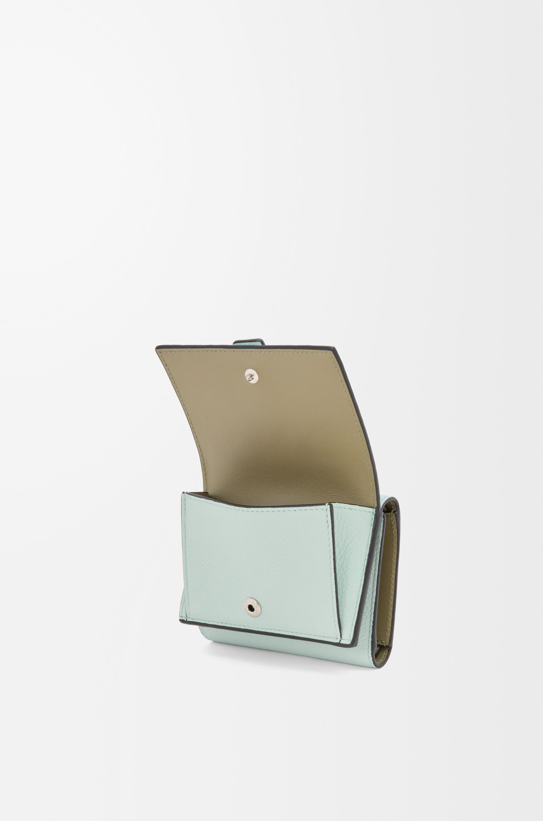 【LOEWE】Trifold wallet in soft grained calfskin Trifold wallet in soft grained calfskin Brown - LOEWE