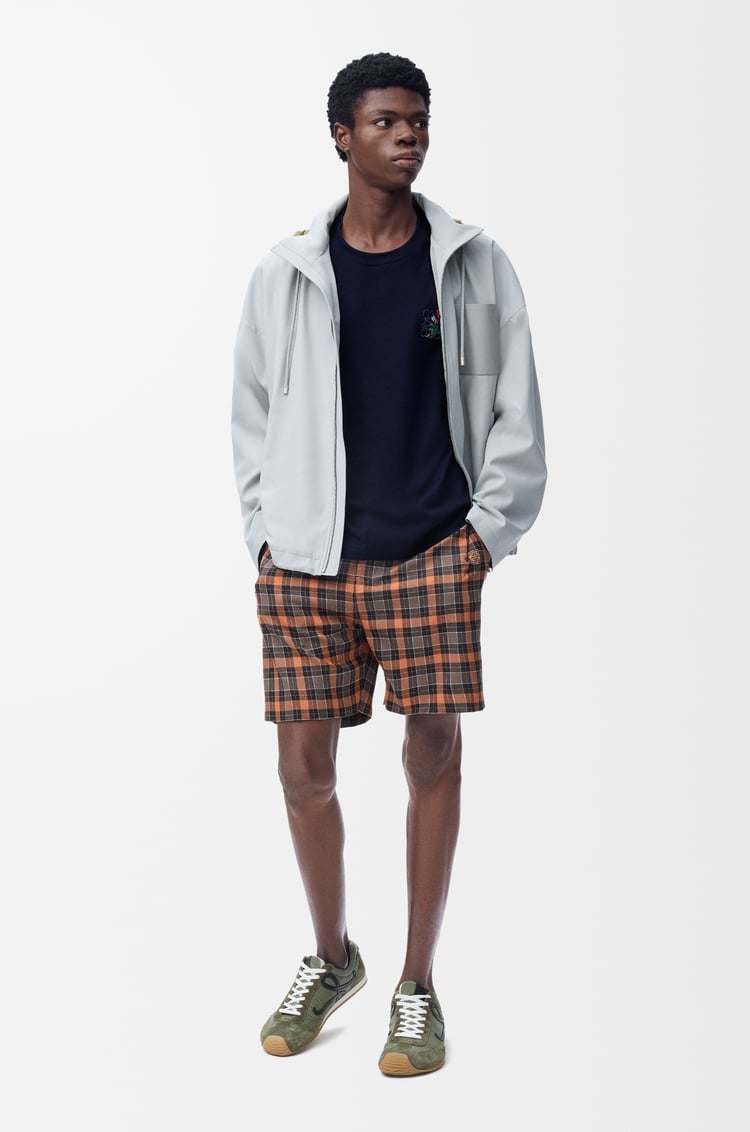LOEWE Camiseta de corte holgado en algodón Azul Marino Oscuro