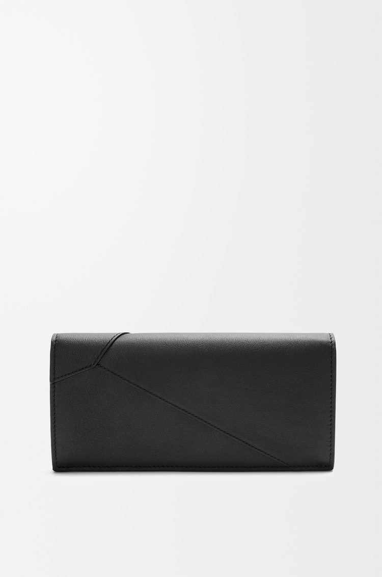 LOEWE パズル ロング ホリゾンタル ウォレット（クラシックカーフ） ブラック