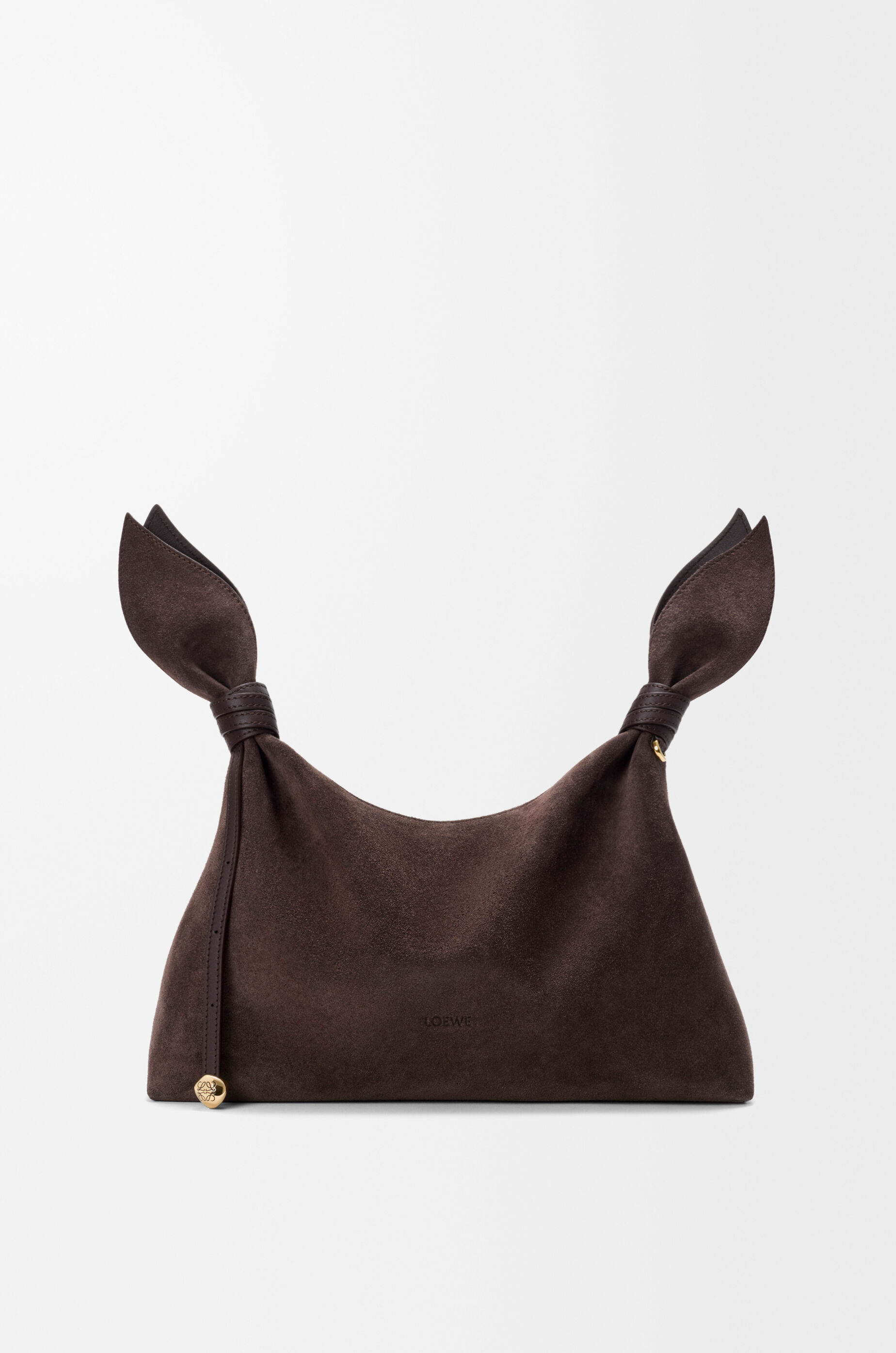 LOEWE Medium Scarf bag in suede