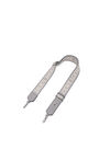 LOEWE D-ring strap in Anagram jacquard and calfskin Asphalt Grey