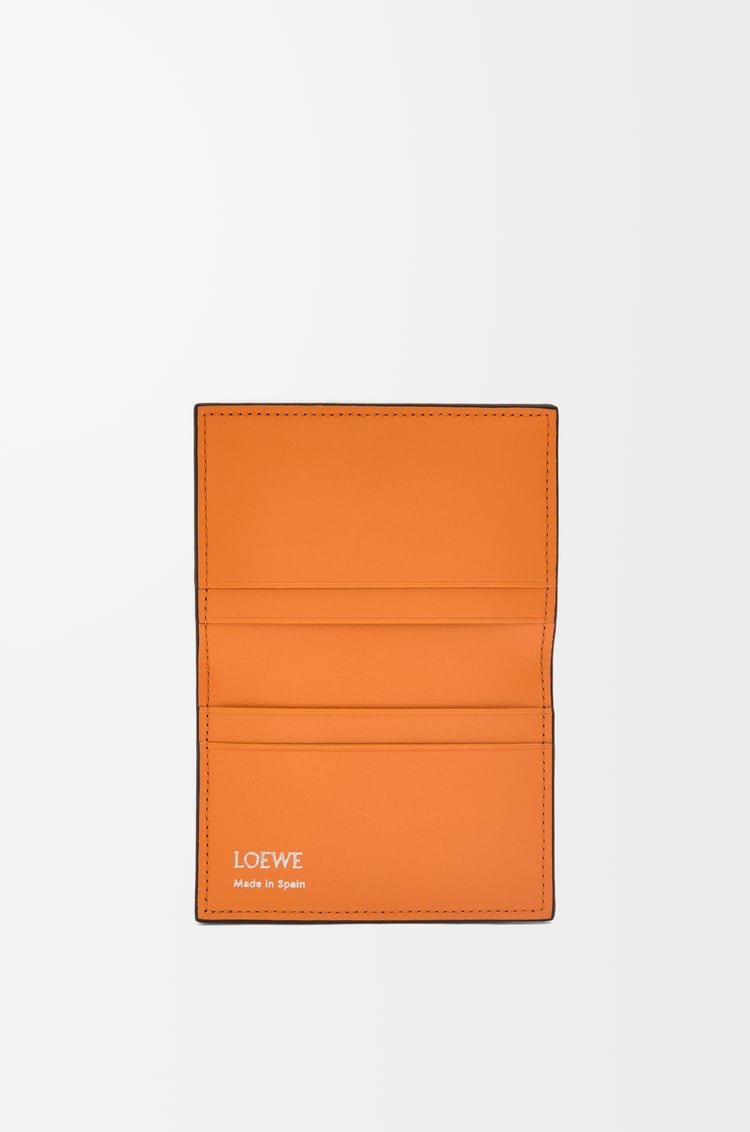 LOEWE スリム バイフォールド カードホルダー（シャイニーナパカーフ） ブラック