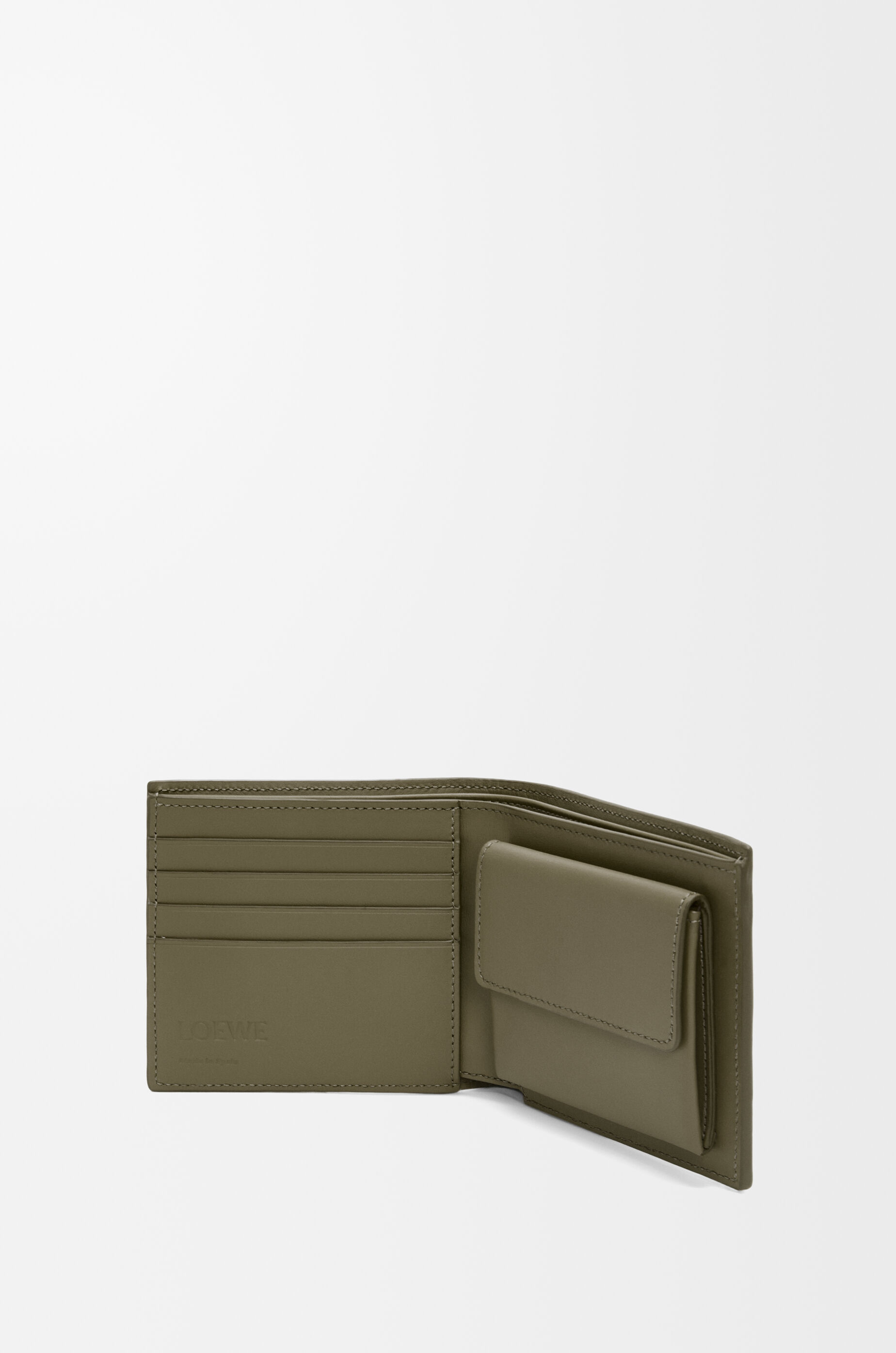 バイフォールド コインウォレット(シルクカーフ) グリーン - LOEWE バイフォールド コインウォレット(シルクカーフ) グリーン - LOEWE