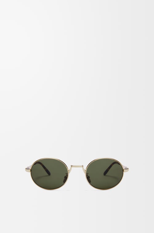 LOEWE Gafas de sol Groove Oval Verde