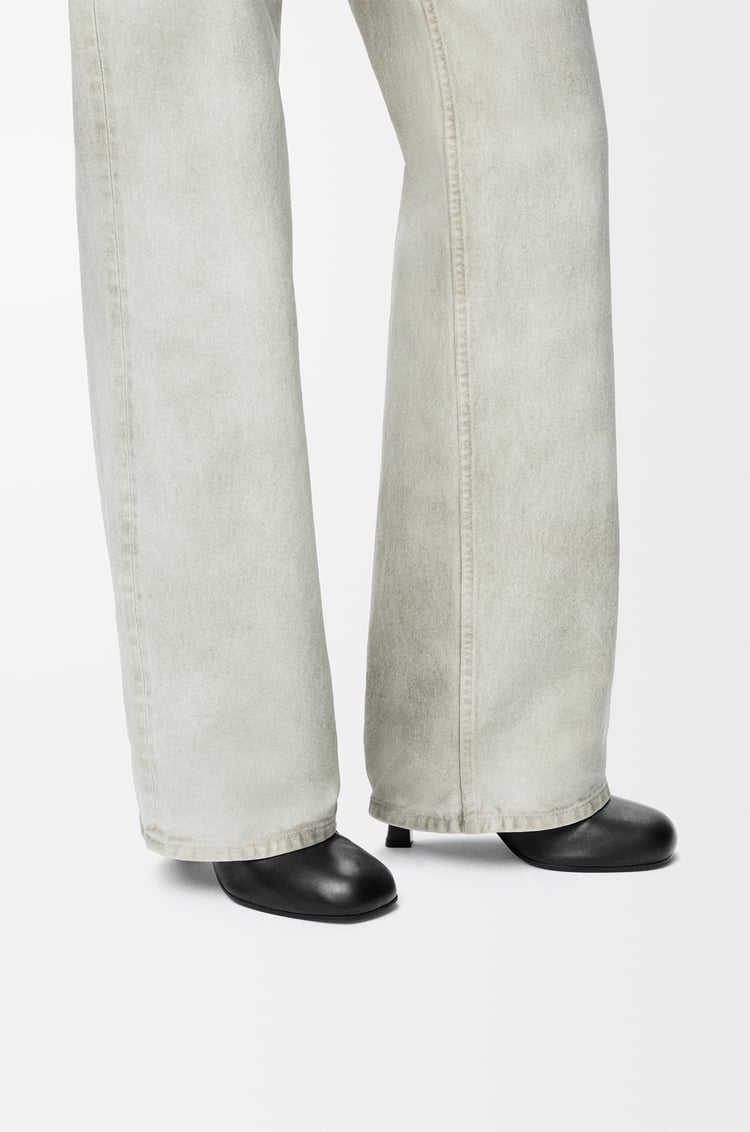 LOEWE Bobine ankle boot in nappa lambskin Black