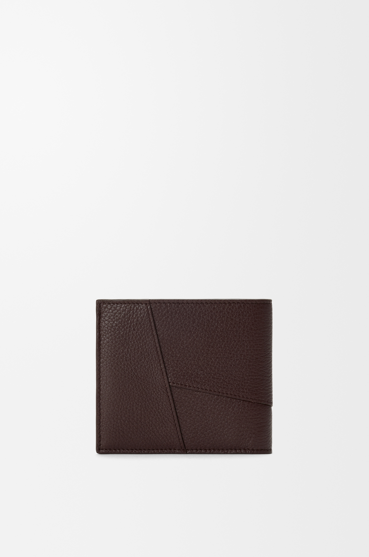 LOEWE パズル バイフォールド コインウォレット（サプルグレインカーフ） チョコレート