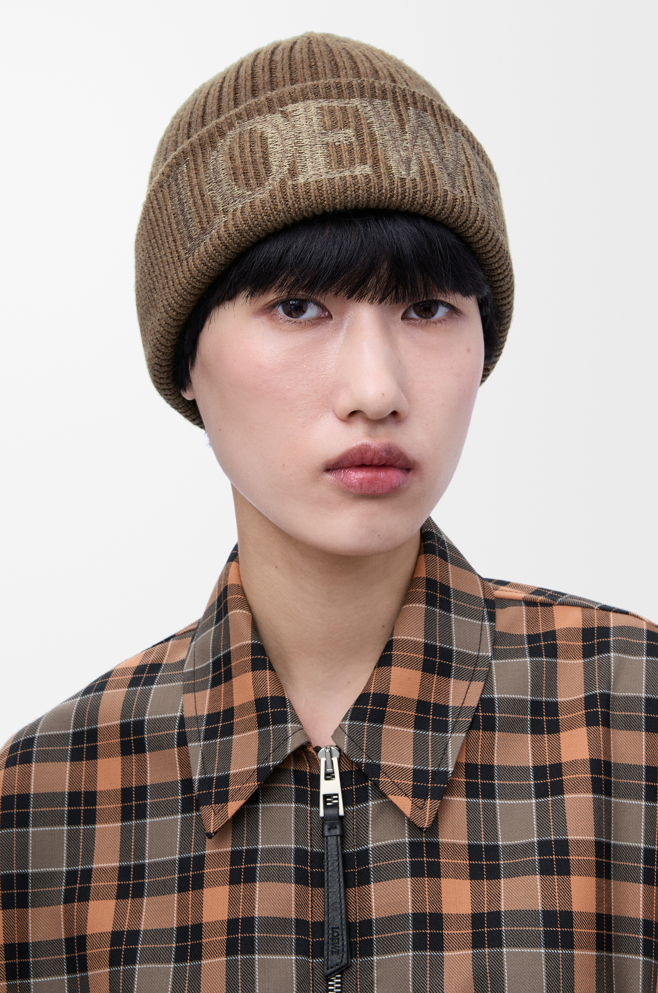 LOEWE LOEWE beanie in wool Light Brown
