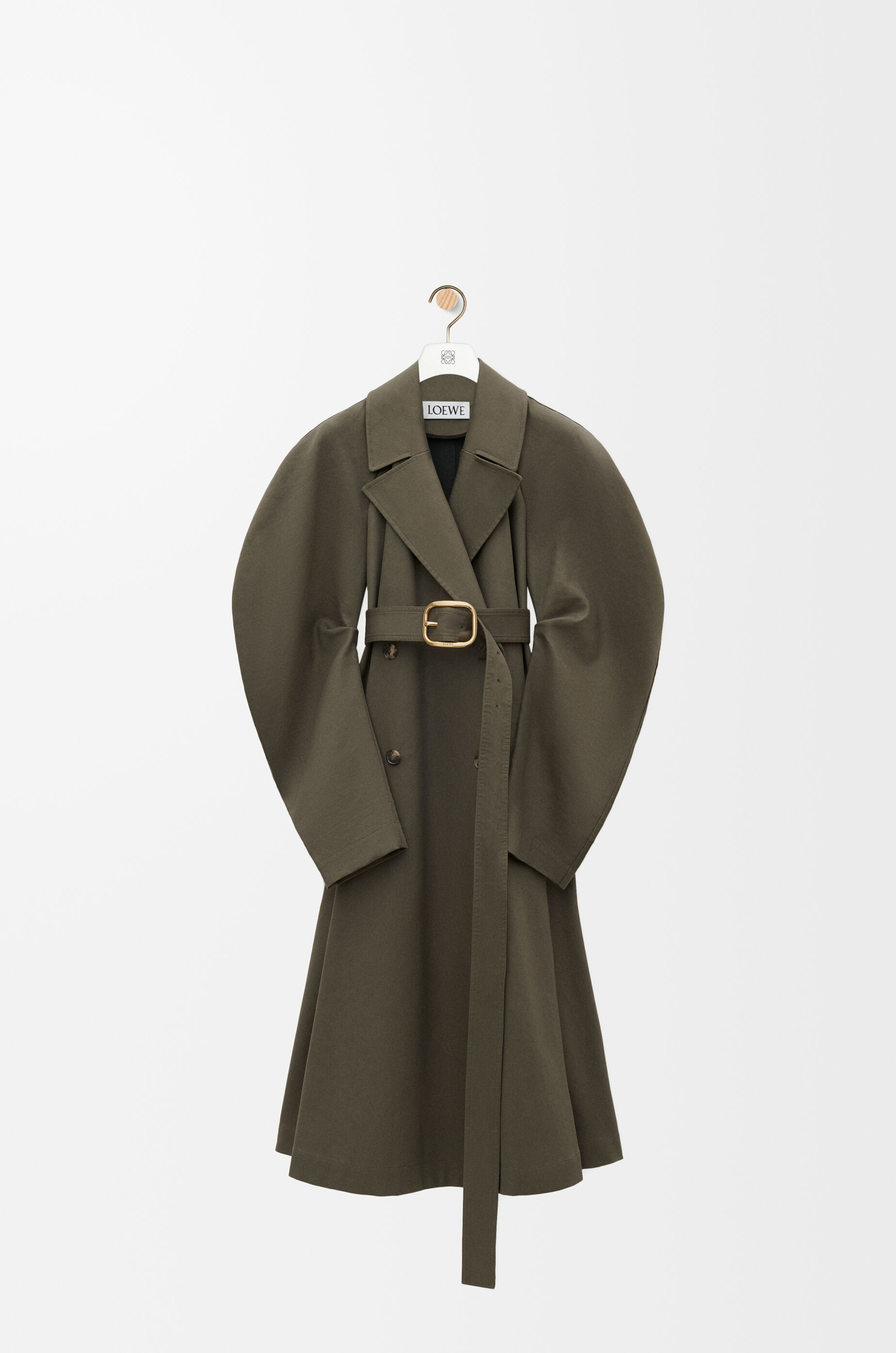 トレンチコート（コットン） ローデングリーン - LOEWE