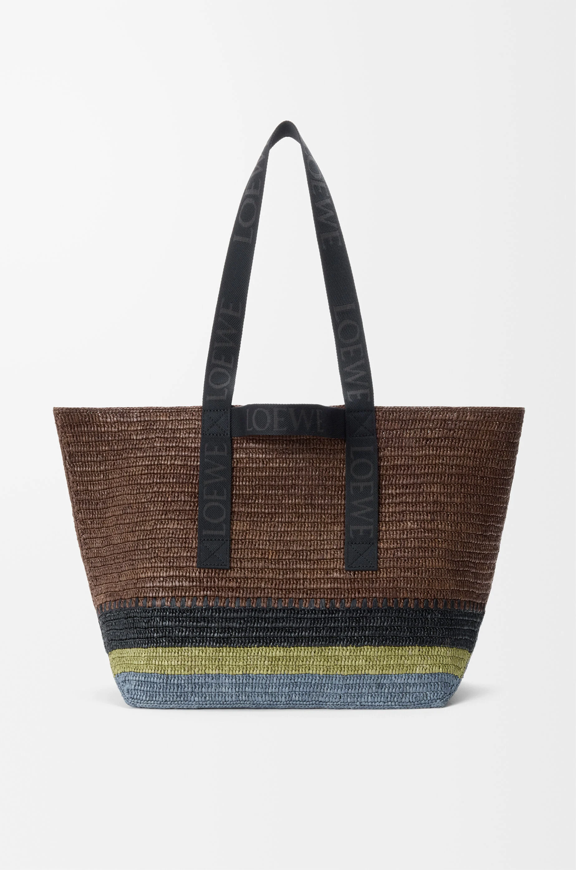 LOEWE ブラック キャンバス ガーメントバッグショッパーウェアカバー