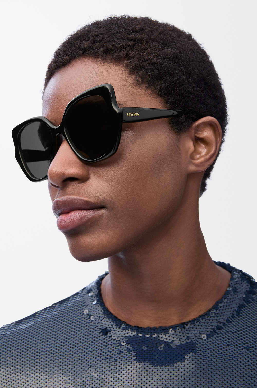 Fantasy Slim sunglasses Black - LOEWE display picture 3