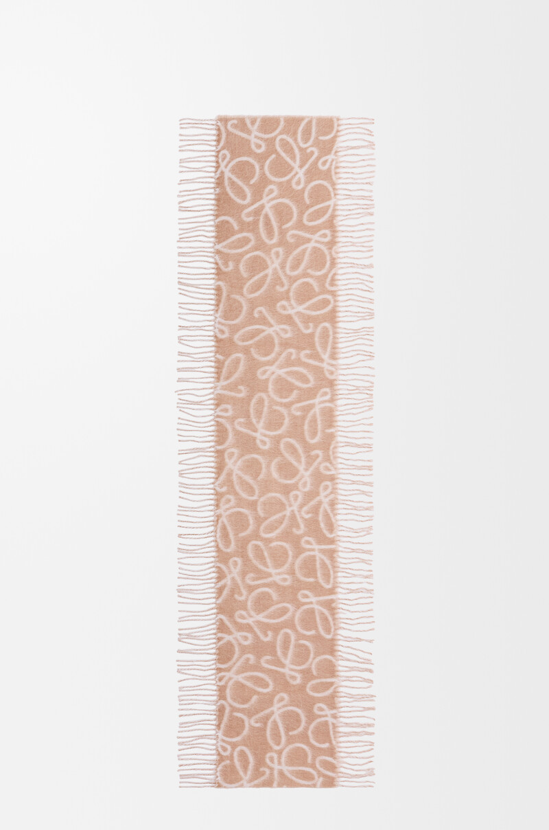 Scarf in alpaca and wool by LOEWE