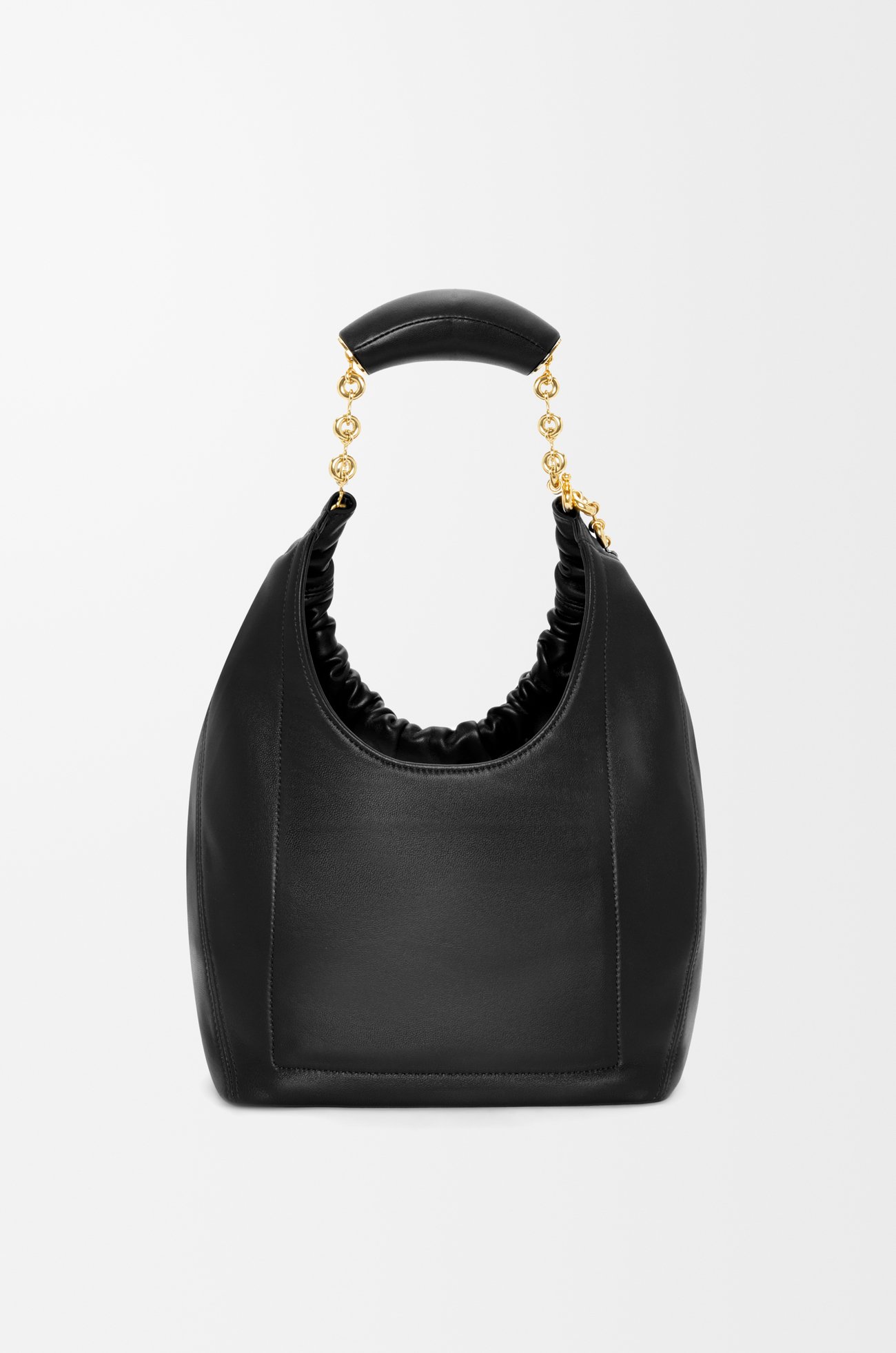 LOEWE Bolso Squeeze pequeño en piel napa de cordero Negro