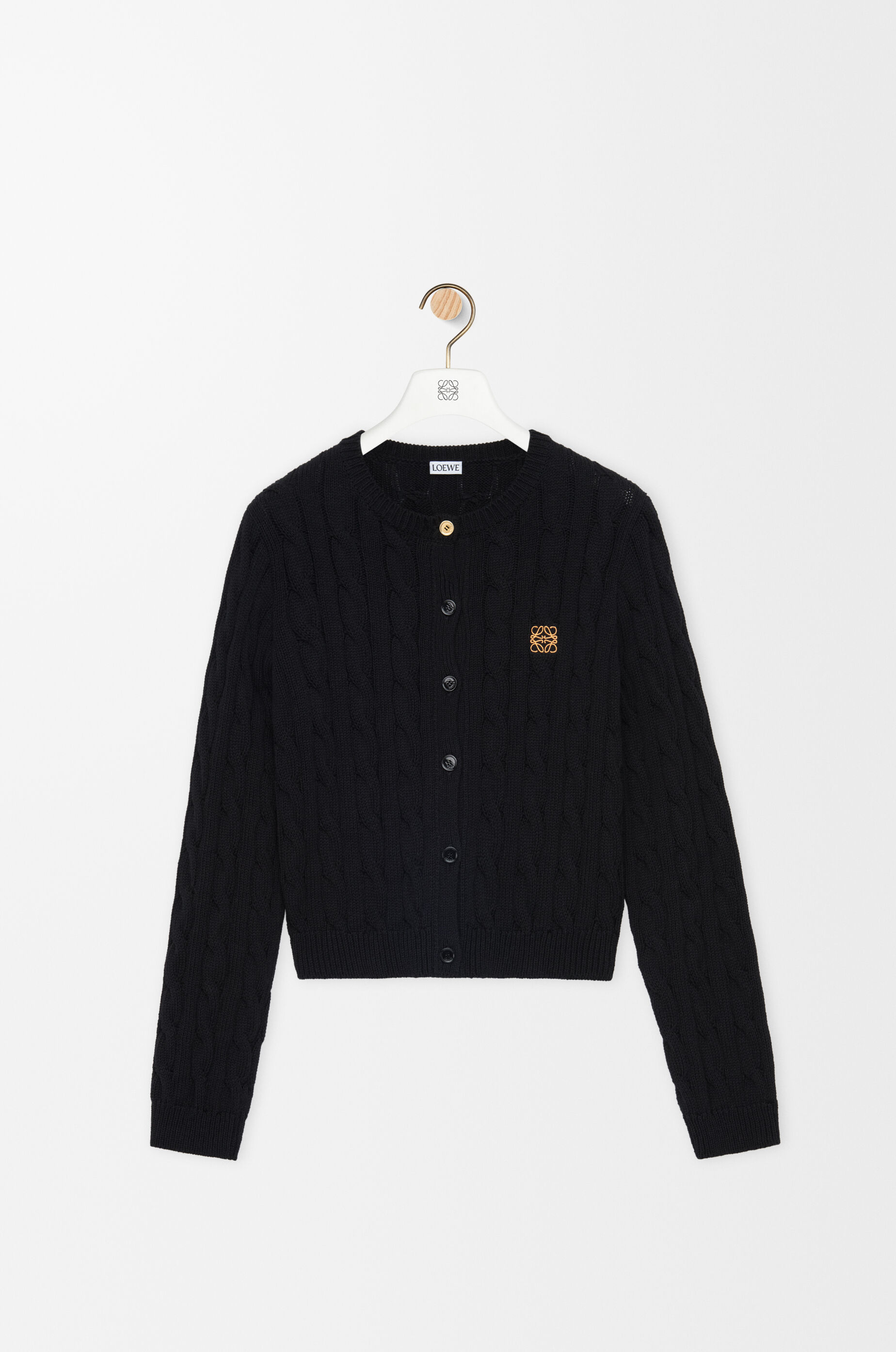 LOEWE ウィメンズ インターシャカーディガン Size:M