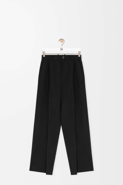 LOEWE ロークロッチ トラウザーズ（コットン） ブラック