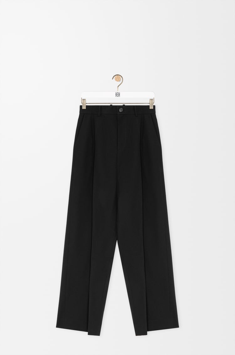 LOEWE ロークロッチ トラウザーズ（コットン） ブラック