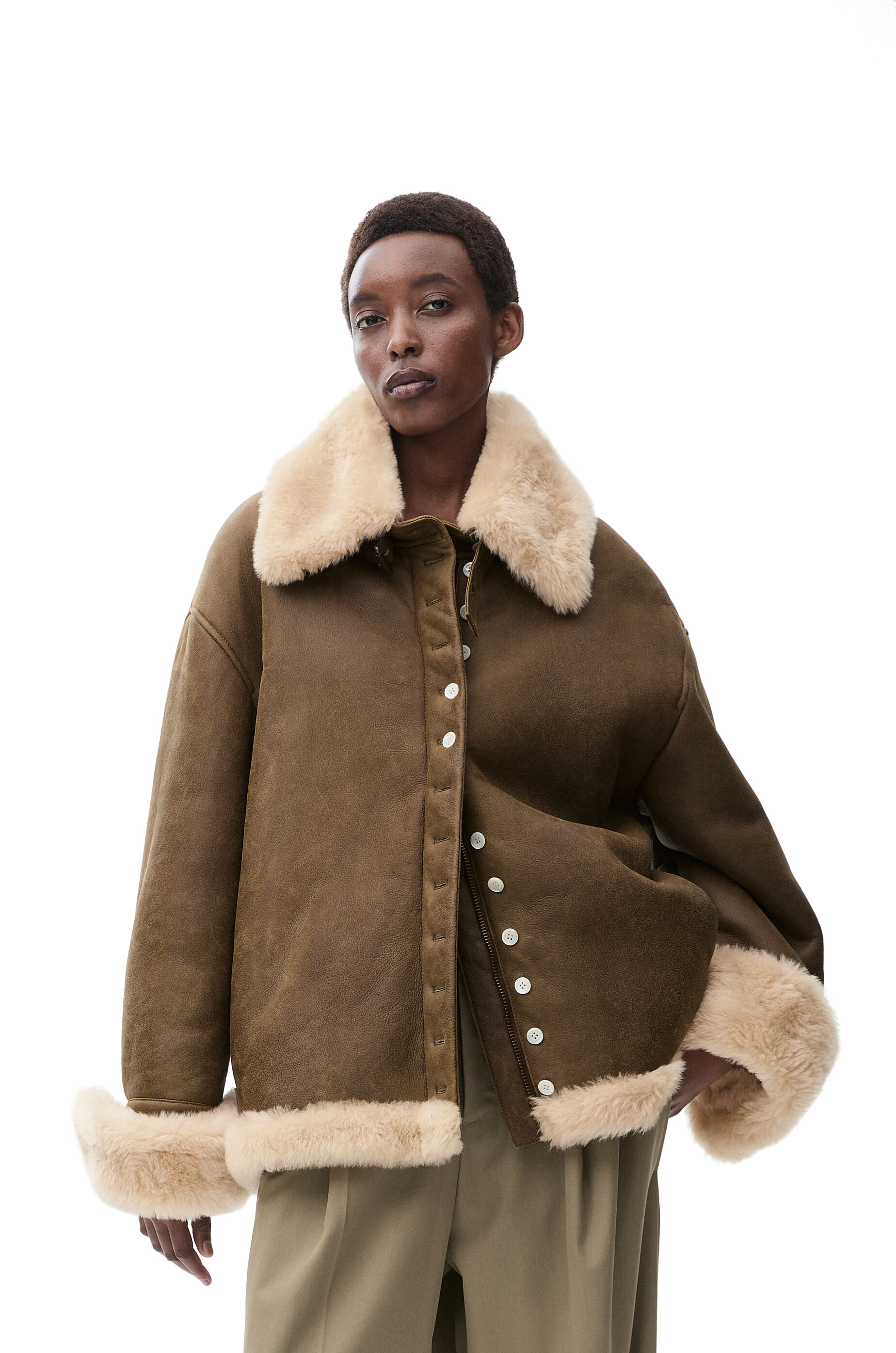 Loewe shearling sales